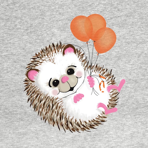 Porcupine / Hedgehog by RebecaZum